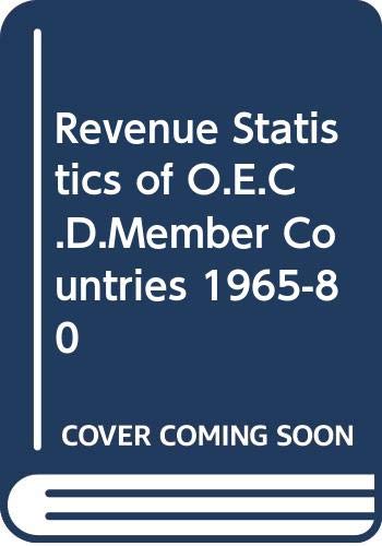 Statistiques De Recettes Publiques Des Pays Membres De L'Ocde/Revenue Statistics of Oecd Member Countries, 1965-1981. Text in French and English (9789264022324) by OECD Organisation For Economic Co-operation And Development