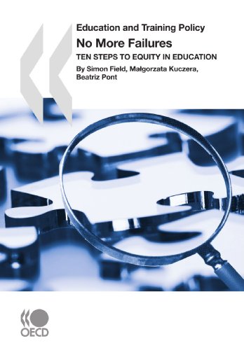 Beispielbild fr Education and Training Policy No More Failures: Ten Steps to Equity in Education zum Verkauf von Revaluation Books