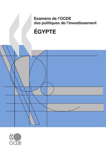 Imagen de archivo de Examens De L'ocde Des Politiques De L'investissement: Egypte 2007 a la venta por Revaluation Books