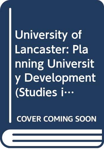 Stock image for Planning University Development for sale by Persephone's Books