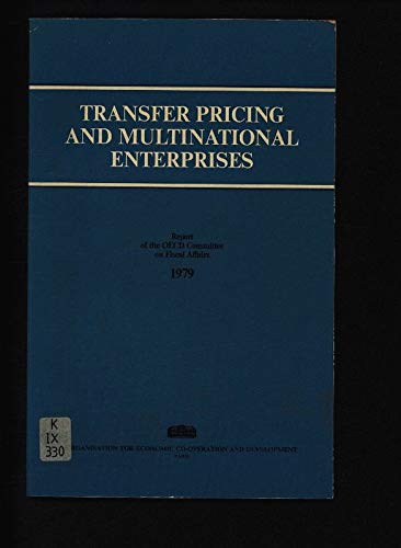 Beispielbild fr Transfer Pricing and Multinational Enterprises zum Verkauf von Reuseabook