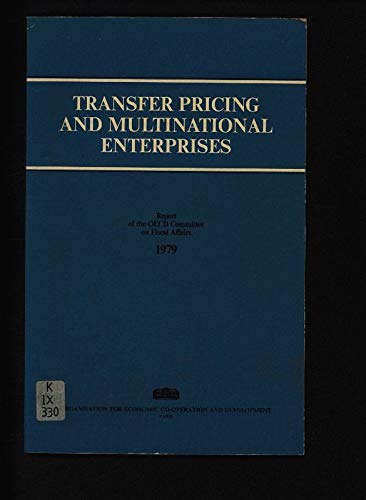 Imagen de archivo de Transfer Pricing and Multinational Enterprises a la venta por Reuseabook