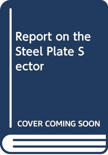 Report on the Steel Plate Sector (9789264122611) by Organisation For Economic Co-Operation And Development