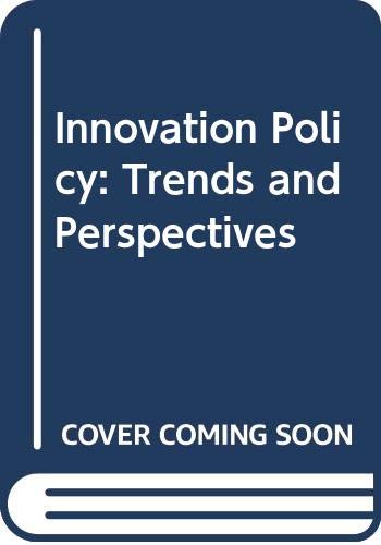 Innovation Policy: Trends and Perspectives (9789264122635) by Organisation For Economic Co-Operation And Development