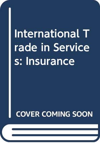 9789264125520: International Trade in Services: Insurance