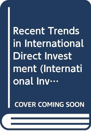 Recent Trends in International Direct Investment (9789264129719) by OECD Organisation For Economic Co-operation And Development