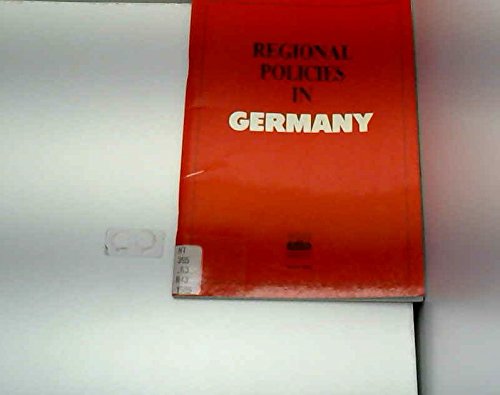 Regional Policies in Germany (9789264133075) by Organisation For Economic Co-Operation And Development