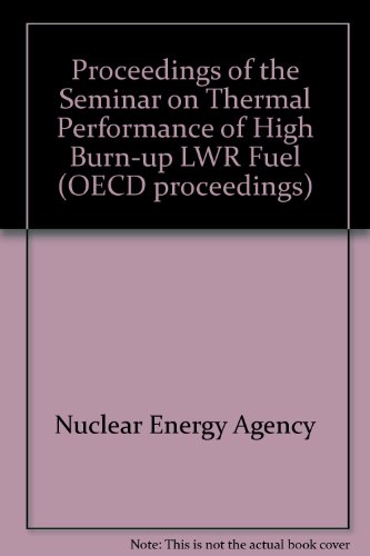 Beispielbild fr Proceedings of the Seminar on Thermal Performance of High Burn-up LWR Fuel zum Verkauf von medimops