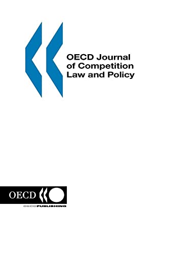 Beispielbild fr OECD Journal of Competition Law and Policy: Volume 1 Issue 3 zum Verkauf von Wonder Book