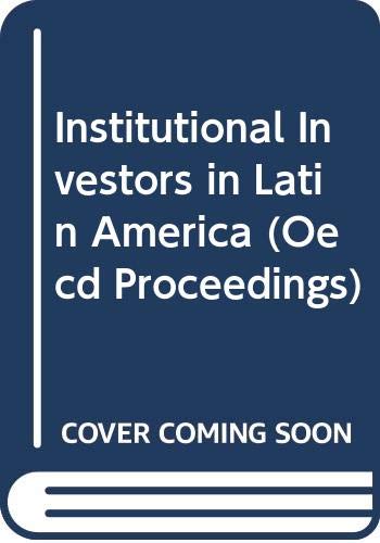 Imagen de archivo de Institutional Investors in Latin America a la venta por Better World Books