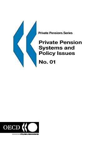 Imagen de archivo de Private Pensions Series No. 01: Private Pension Systems and Policy Issues (Private Pensions, 1) a la venta por medimops