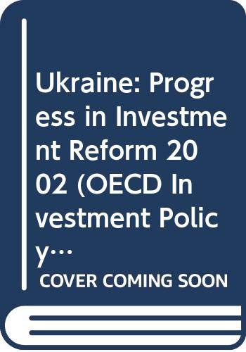 Imagen de archivo de Ukraine: Progress in Investment Reform 2002 a la venta por Mispah books