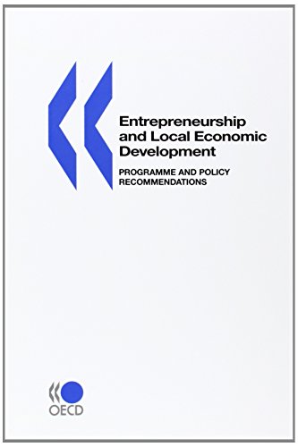 9789264199781: Entrepreneurship and Local Economic Development: Programme and Policy Recommendations