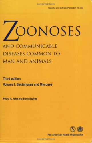 Beispielbild fr Zoonoses and Communicable Diseases Common to Man and Animals Volume 1, 1 : Bacterioses and Mycoses Bacterioses and Mycoses zum Verkauf von Better World Books