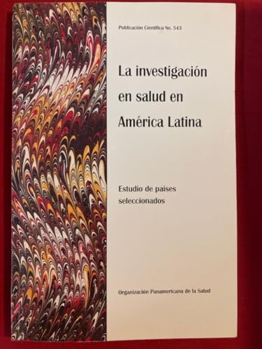 Beispielbild fr investigacion en salud en america latina 543 aavv zum Verkauf von LibreriaElcosteo