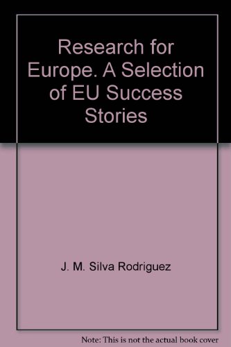 Imagen de archivo de Research for Europe. A Selection of EU Success Stories a la venta por WorldofBooks