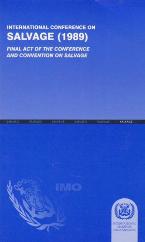 Stock image for International Conference on Salvage (1989) for sale by Blackwell's