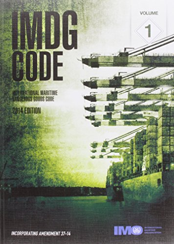 Imagen de archivo de IMDG code: international maritime dangerous goods code, incorporating Amendment 37-14 a la venta por ThriftBooks-Dallas
