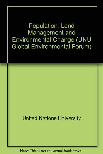 Population Land Management & Environment Change (9789280809565) by Juha I. Uitto