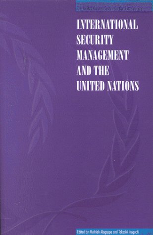 Imagen de archivo de International Security Management and the United Nations a la venta por Better World Books
