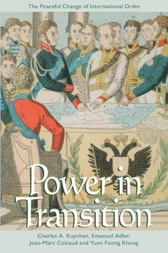 Beispielbild fr Power in transition : the peaceful change of international order. zum Verkauf von Kloof Booksellers & Scientia Verlag