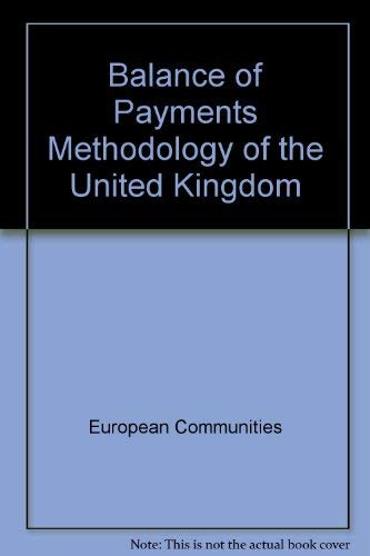 9789282534199: Balance of payments methodology of the United Kingdom