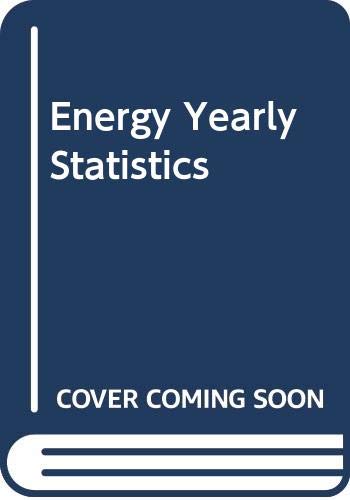 Energy Yearly Statistics (9789282622049) by Eurostat