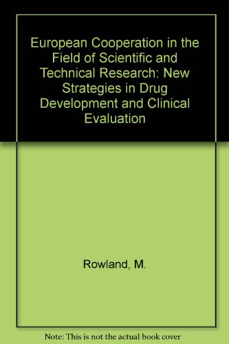 Imagen de archivo de European Cooperation in the Field of Scientific and Technical Research: New Strategies in Drug Development and Clinical Evaluation a la venta por NEPO UG