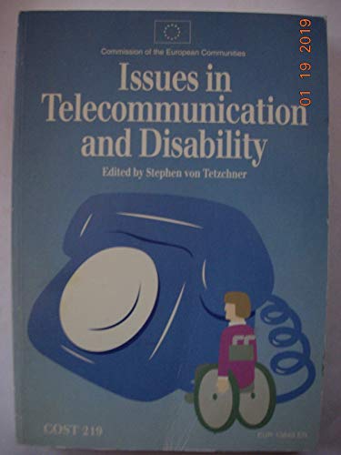 Stock image for Issues in Telecommunication and Disability for sale by Ammareal