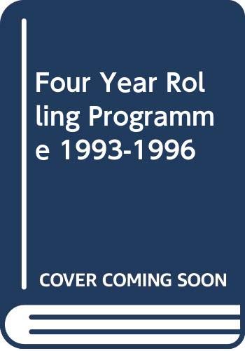 Four year rolling programme, 1993-1996 (9789282647639) by Unknown Author