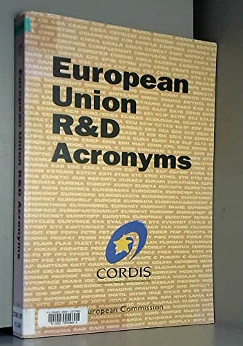9789282745830: European Union R & D Acronyms (Eur (Series), 17004 En,)