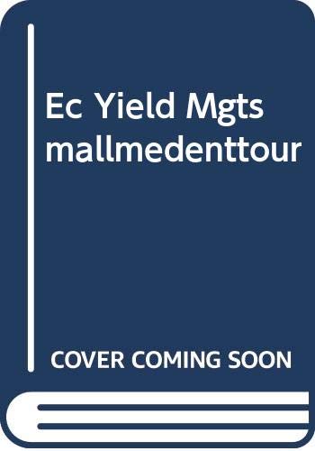 Yield management in small and medium-sized enterprises in the tourist industry: General report (9789282786413) by [???]