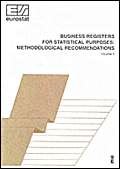 9789282790342: Business Registers for Statistical Purposes: Methodological Recommendations: v. 1