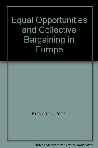 Imagen de archivo de Equal opportunities and collective bargaining in Europe a la venta por Phatpocket Limited