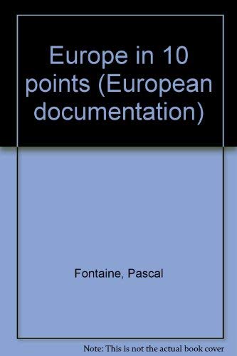 Stock image for Europe in 10 points (European documentation) for sale by Ammareal