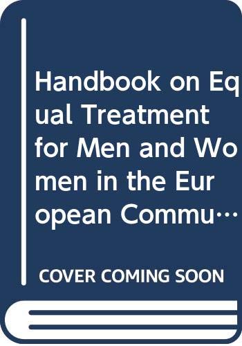9789282866627: Handbook on Equal Treatment for Men and Women in the European Community