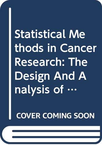 Stock image for Statistical Methods in Cancer Research: v. 2 (International Agency for Research on Cancer Scientific Publications) for sale by WorldofBooks