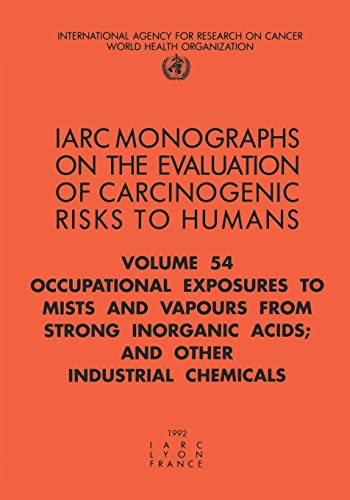 Imagen de archivo de Occupational Exposures to Mists and Vapours from Strong Inorganic Acids and Other Industrial Chemicals (Medicine) a la venta por Phatpocket Limited
