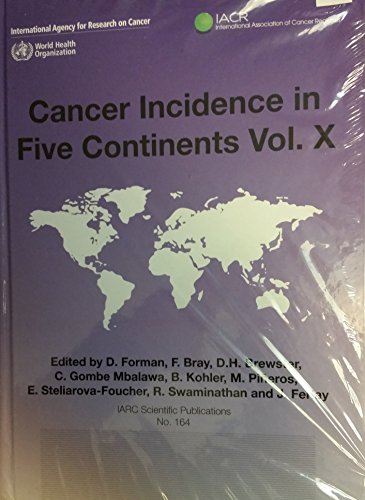 Imagen de archivo de Cancer Incidence in Five Continents a la venta por Kennys Bookstore