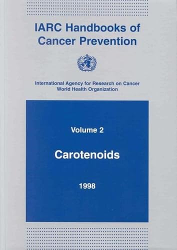 9789283230021: Carotenoids: IARC Handbooks of Cancer Prevention: v. 2 (IARC Nonserial Publication)