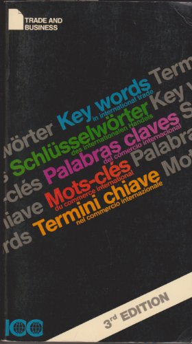 Imagen de archivo de Key words in international trade ; mots-cls du commerce international a la venta por Ammareal