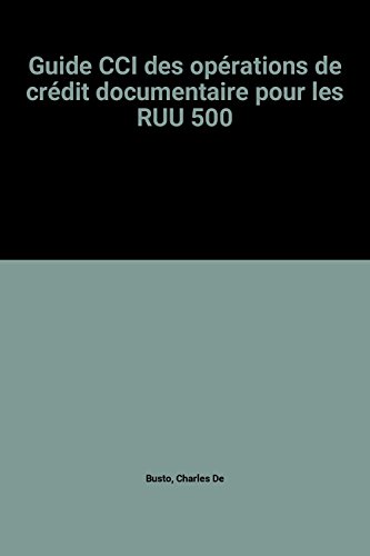 9789284221592: Guide Cci DES Operations De Credit Docum