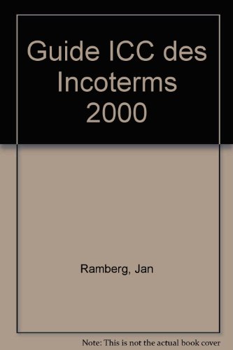 Beispielbild fr Guide ICC des Incoterms 2000 zum Verkauf von Ammareal