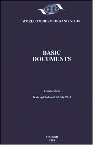 Stock image for UNWTO Basic Documents for sale by Revaluation Books