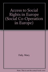 Stock image for Access to Social Rights in Europe (Social Co-Operation in Europe) for sale by Reuseabook