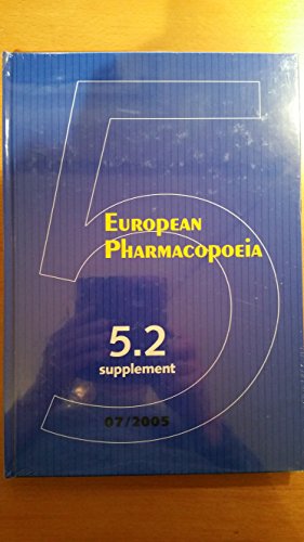 Beispielbild fr 2005 European Pharmacopoeia 5th Edition, Supplement 5.2 zum Verkauf von NEPO UG