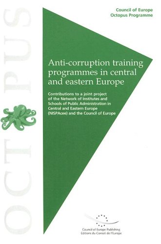 Beispielbild fr Anti-Corruption Training Programmes in Central and Eastern Europe zum Verkauf von BBB-Internetbuchantiquariat