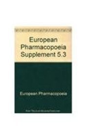 Stock image for European Pharmacopoeia Supplement 5.3 for sale by GridFreed