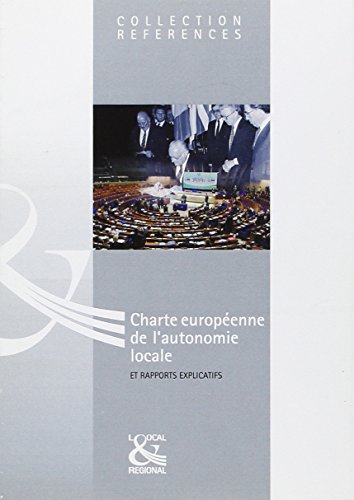 Imagen de archivo de Charte europenne de l'autonomie locale et rapports explicatifs Conseil de l'Europe a la venta por BIBLIO-NET