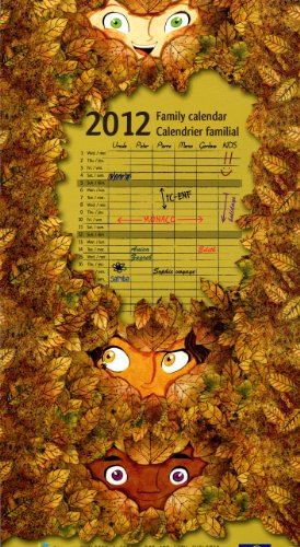 Family calendar 2012 (9789287172754) by Council Of Europe